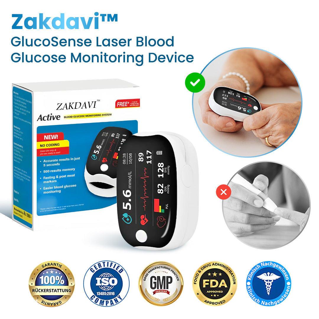 Glucosense: Pain-Free Blood Glucose Monitoring Device