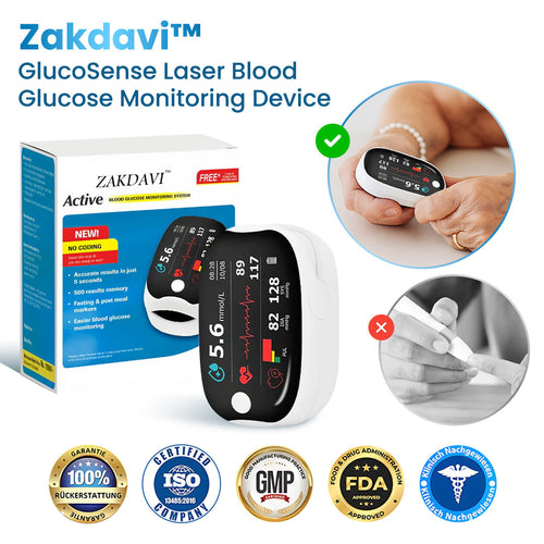 Glucosense: Pain-Free Blood Glucose Monitoring Device