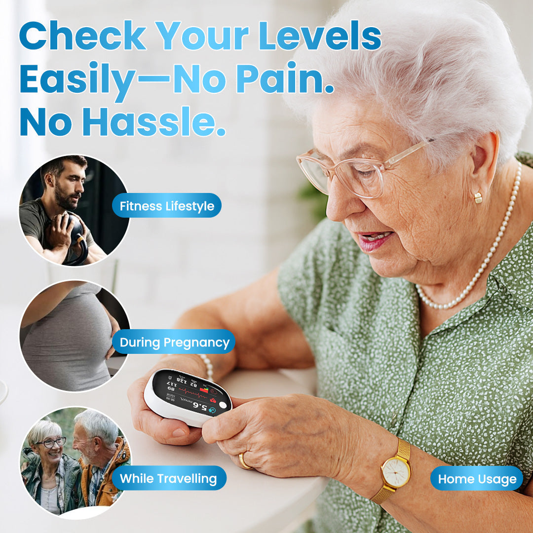 Glucosense: Pain-Free Blood Glucose Monitoring Device