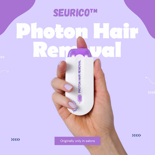 Seurico™ 👩‍⚕️ Purple Light Beauty Photon Silky Painless Hair Removal
