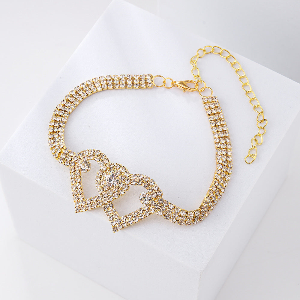 Heart X Heart Ankle Bracelet💖2025 NEW SPECIALS
