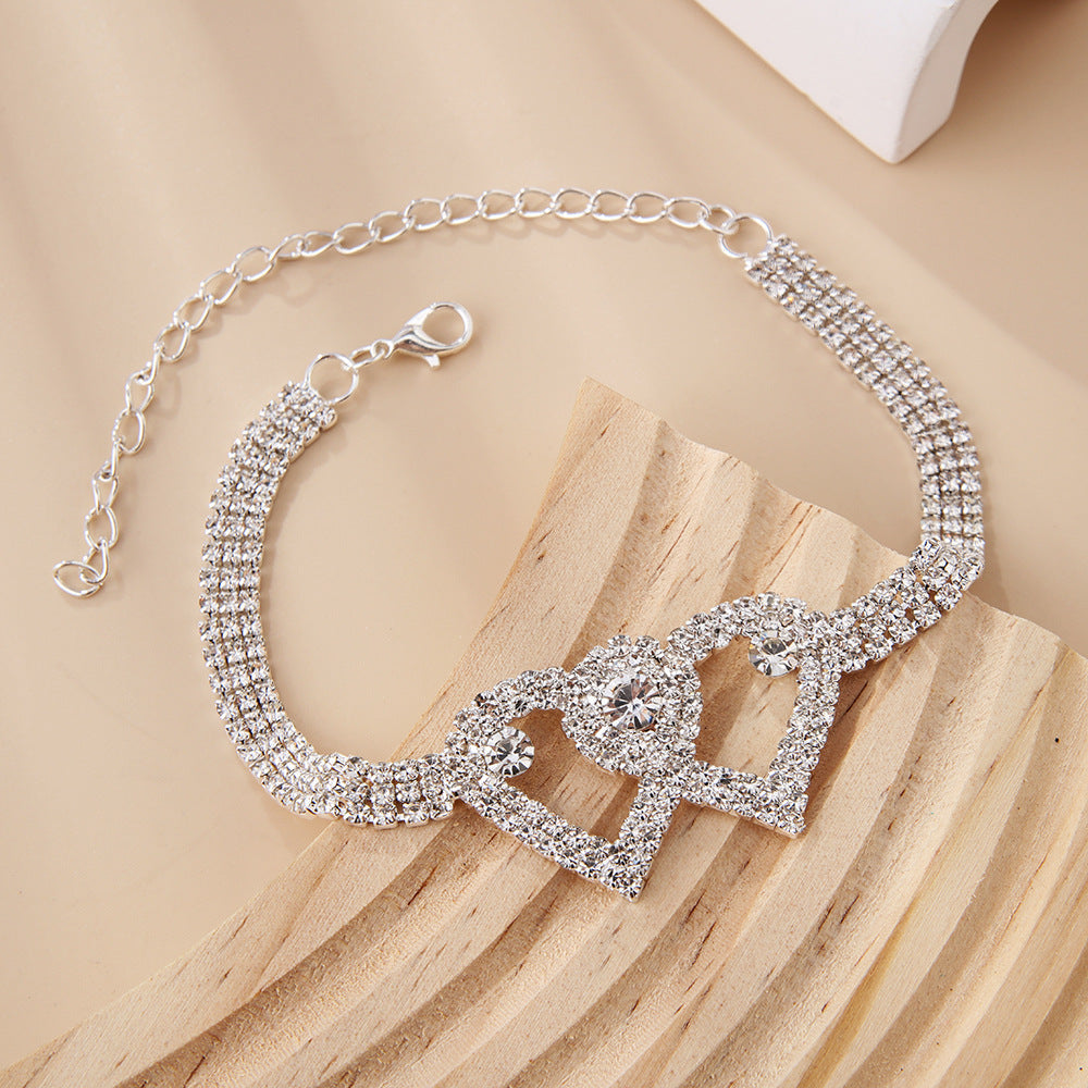Heart X Heart Ankle Bracelet💖2025 NEW SPECIALS