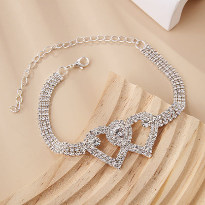 Heart X Heart Ankle Bracelet💖2025 NEW SPECIALS