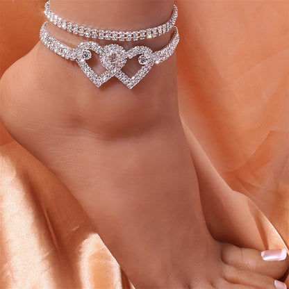 Heart X Heart Ankle Bracelet💖2025 NEW SPECIALS