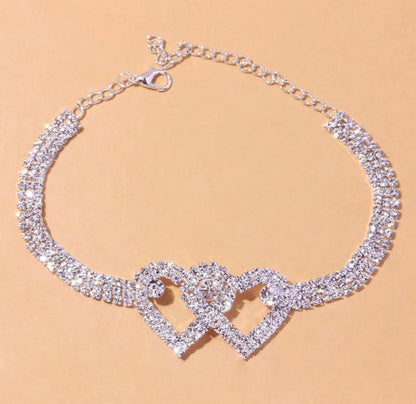 Heart X Heart Ankle Bracelet💖2025 NEW SPECIALS